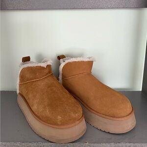 Koolaburra by Ugg Tan Suede Women's Shoes